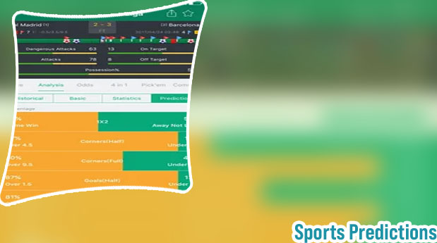 Soccer percentage prediction