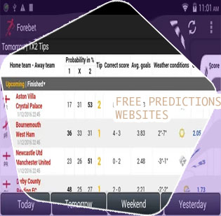 Soccer prediction statarea
