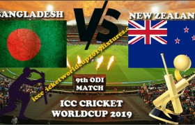 Match 9 Ban Vs NZ Cwc 19